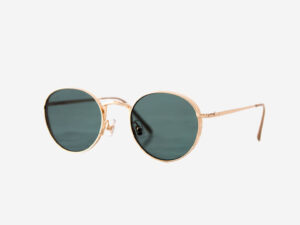 Donna gold frame glasses
